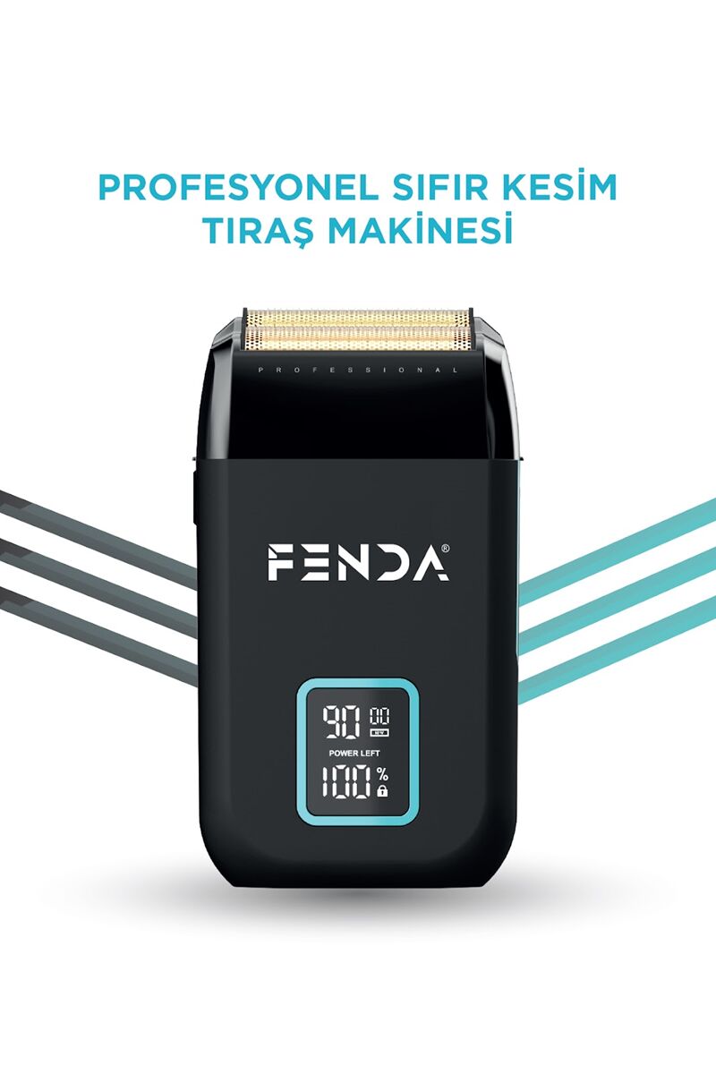 FENDA - Profonyonel Sakal Kesme Makinesi Elekli - FNDSKLKS0008BL1 - SİYAH