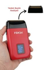 FENDA - Profonyonel Sakal Kesme Makinesi Elekli - FNDSKLKS0008RD1 - KIRMIZI