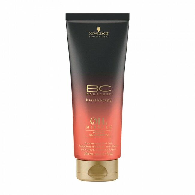 Schwarzkopf BC Bonacure Oil Miracle - Kimyasal İşlem Görmüş Saçlar İçin Argan Yağlı Şampuan 200 Ml.