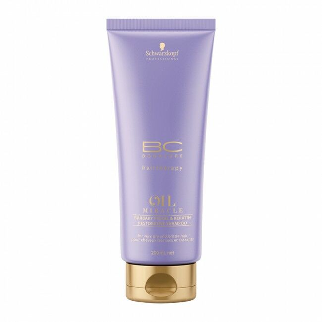 Schwarzkopf BC Bonacure Oil Miracle - Yıpranmış Saçlar İçin Frenk İnciri Yağlı Bakım Şampuanı 200 Ml.