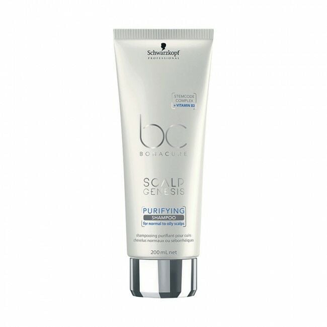 Schwarzkopf BC Bonacure Scalp Genesis Purifying - Yağlı Saçlar İçin Arındırıcı Şampuan 200 Ml.
