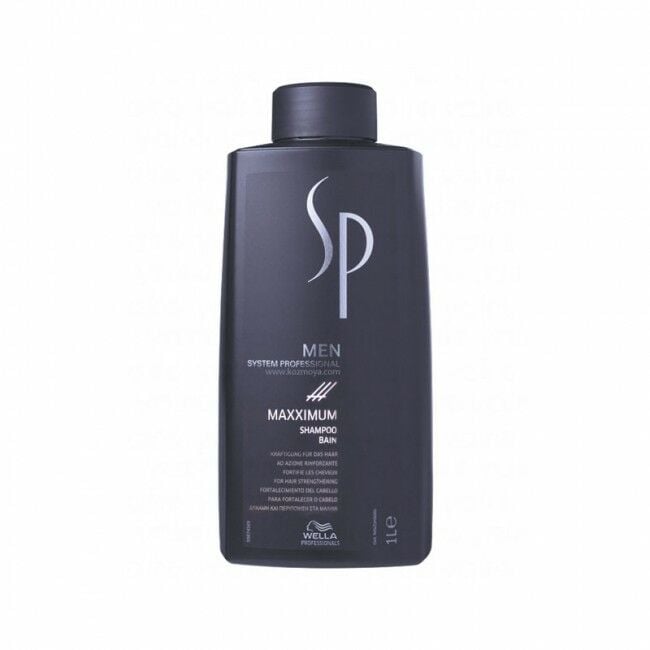Wella Sp Men Maxximum Shampoo - Dökülme Önleyici Etkili Bakım Şampuanı 1000 Ml.