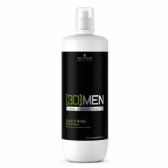 Schwarzkopf 3DMEN Erkeklere Özel Saç ve Vücut Şampuanı 1000 Ml.
