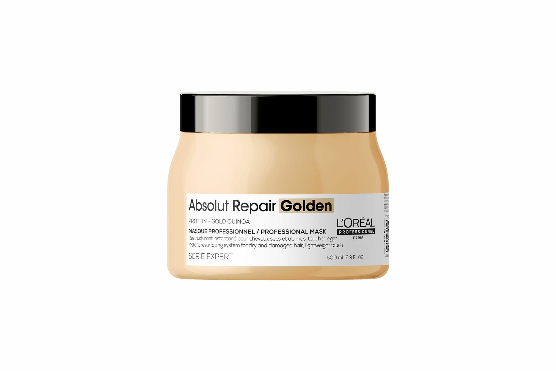 Loreal Professionnel Serie Expert SE21 Absolut Repair Golden Protein+Gold Quinoa Masque 500 Ml.