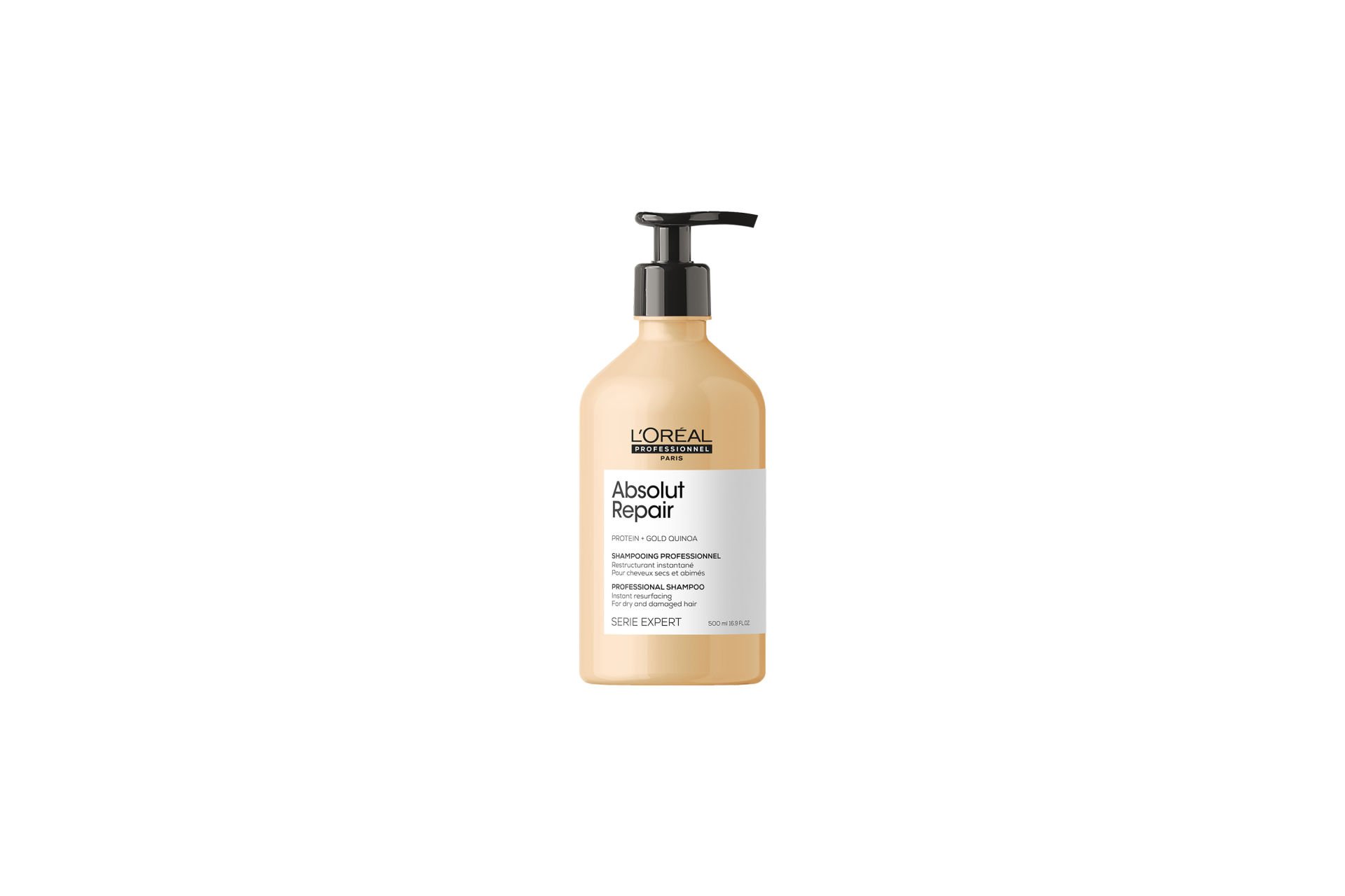 Loreal Professionnel Serie Expert SE21 Absolut Repair Protein+Gold Quinoa Shampoo 500 Ml.