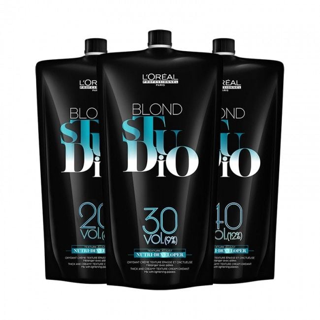 Loreal Blond Studio - Besleyici Krem Oksidan 1000 Ml. - 20 Volume %6