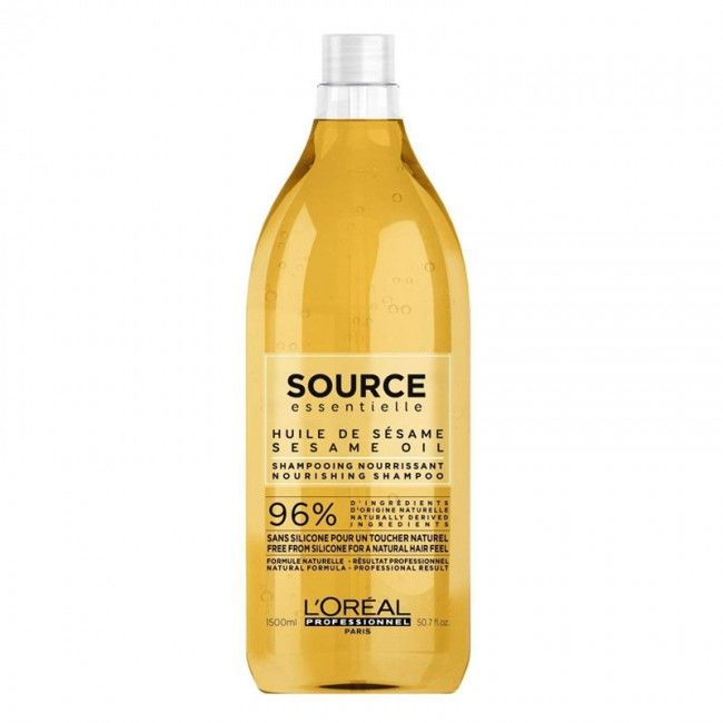 Loreal Source Essentielle - Kuru Saçlar İçin %96 Doğal Besleyici Bakım Şampuanı 1500 Ml.